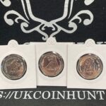 2020 Dinosauria UK 50p Full Set of BU Coins in Flips