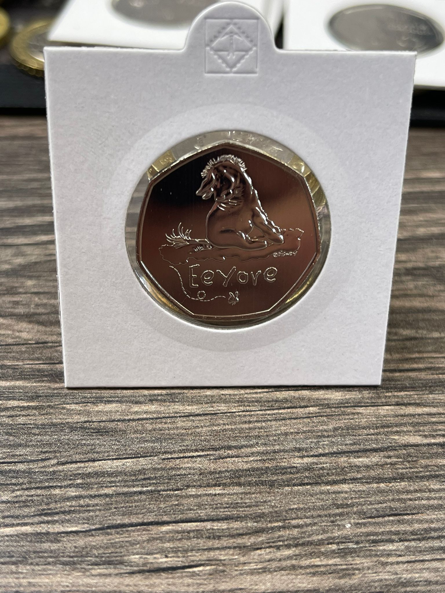 2022 Eeyore 50p Brilliant Uncirculated (BUNC)