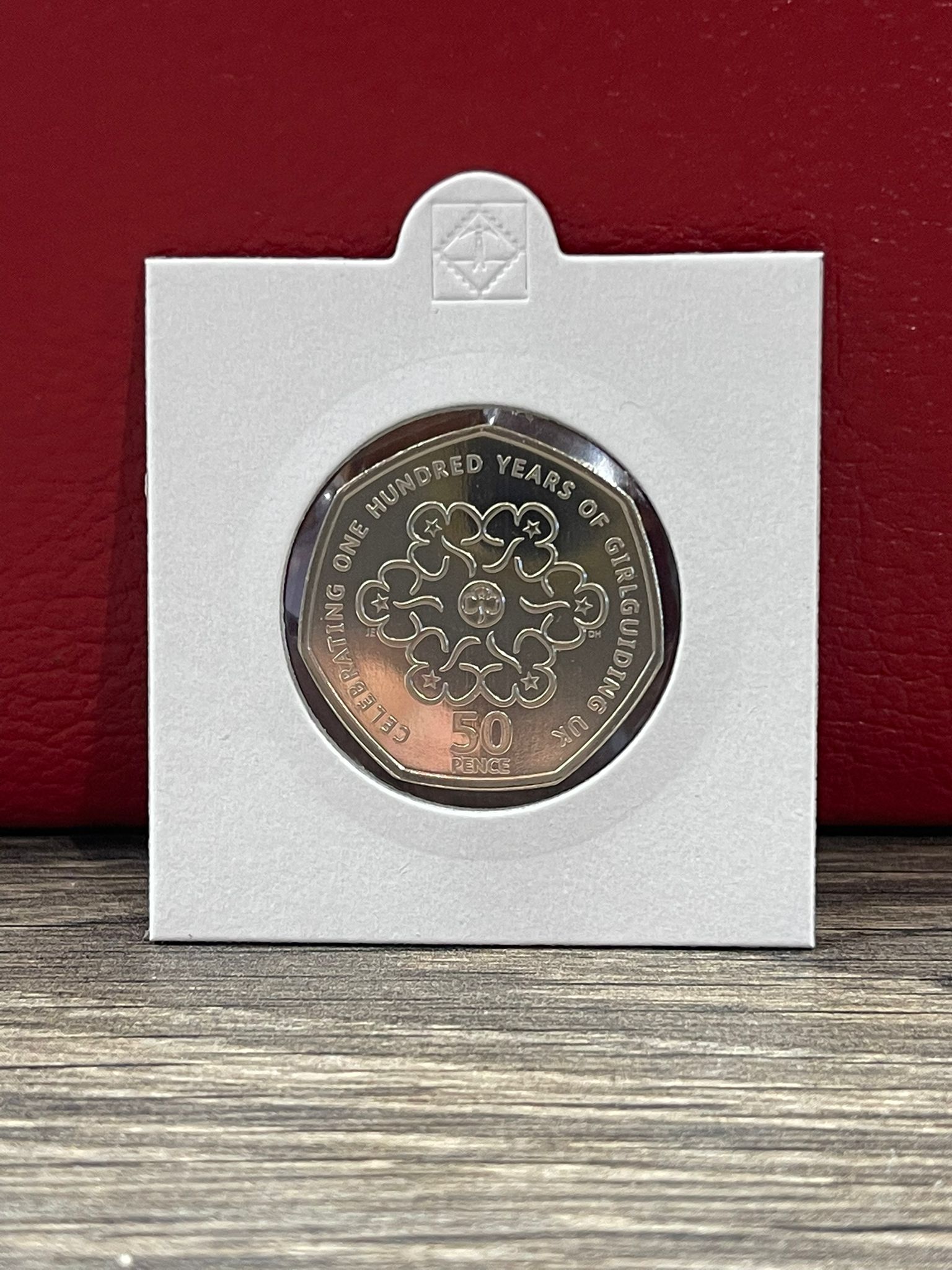 2019 Girl Guides 50p Brilliant Uncirculated (BUNC)