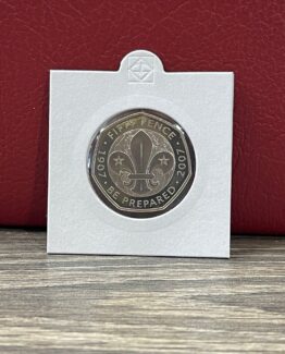 2007 Scouts PROOF 50p coin