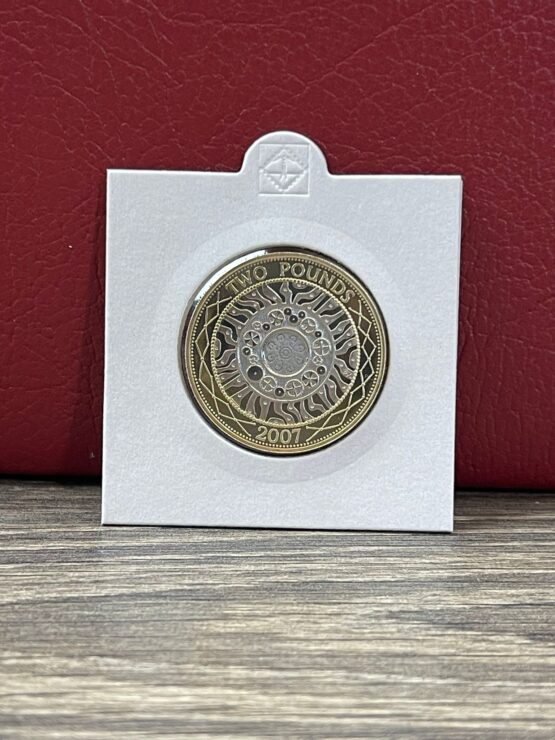 2007 Technology PROOF £2 coin