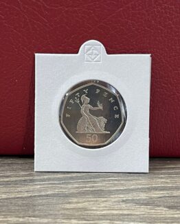 1998 Britannia PROOF 50p coin