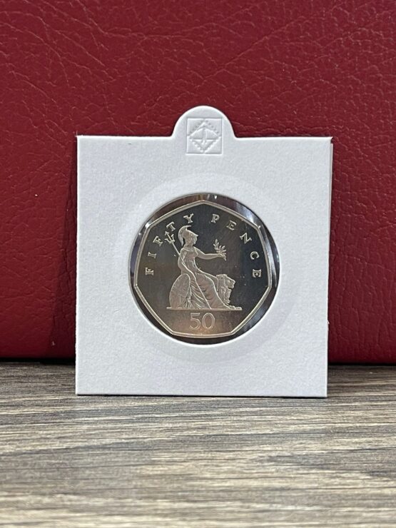 1998 Britannia PROOF 50p coin