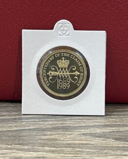 1989 Claim of Rights PROOF £2 coin