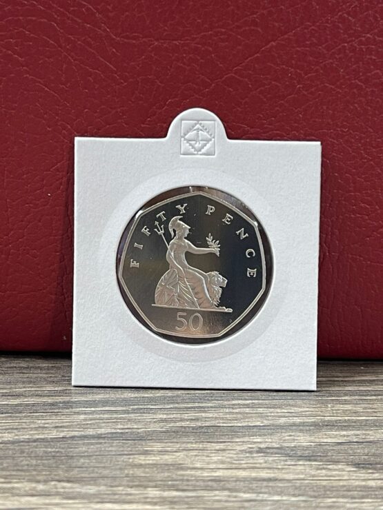 1989 Britannia PROOF 50p coin