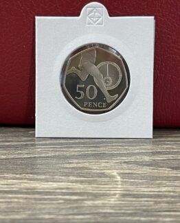 2004 Roger Bannister PROOF 50p coin