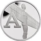 2018 A - Angel of the North 10p Coin