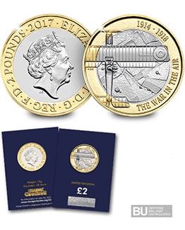 2017 Aviation £2 Brilliant Uncirculated CC