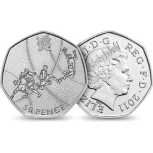 Basketball Olympic 50p