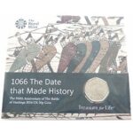 2016 Battle of Hastings 50p Brilliant Uncirculated Coin Pack