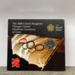 2008 Olympics Handover To London Ceremony Two Pound Brilliant Uncirculated Coin In Folder