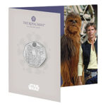 Star Wars Han Solo and Chewbacca 2024 UK 50p Brilliant Uncirculated Coin