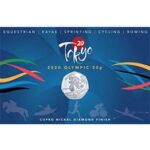 2021 Gibraltar Tokyo Olympic Cycling 50p