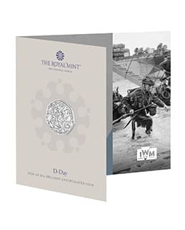 D-Day 2024 UK 50p Brilliant Uncirculated Coin