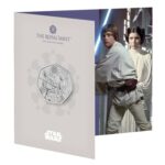 Star Wars Luke Skywalker and Princess Leia 2023 UK 50p Brilliant Uncirculated Coin