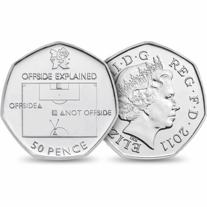 Football Olympic 50p