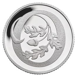 2018 O - Oak Tree 10p Coin