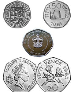 Guernsey 50p & £2 Coins