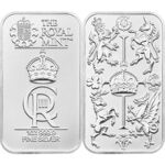 The Royal Celebration 1oz Silver Bullion Minted Bar