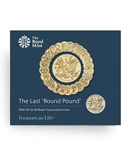 The Last Round Pound 2016 UK £1 Brilliant Uncirculated Coin