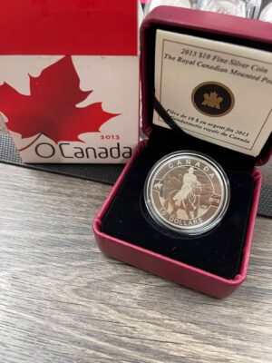2013 Canada $10 Fine Silver Coin – The Royal Canadian Mounted Police