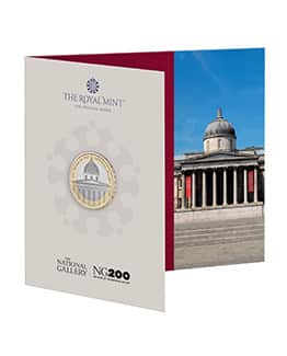 National Gallery 2024 UK £2 Brilliant Uncirculated Coin