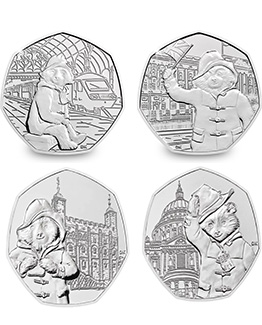 2018 & 2019 Paddington 50p Set