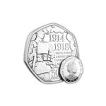 50 Pence - Elizabeth II WW1 Armistice Centenary