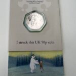 2023 Strike Your Own SYO The Snowman - Royal Mint Christmas 50p