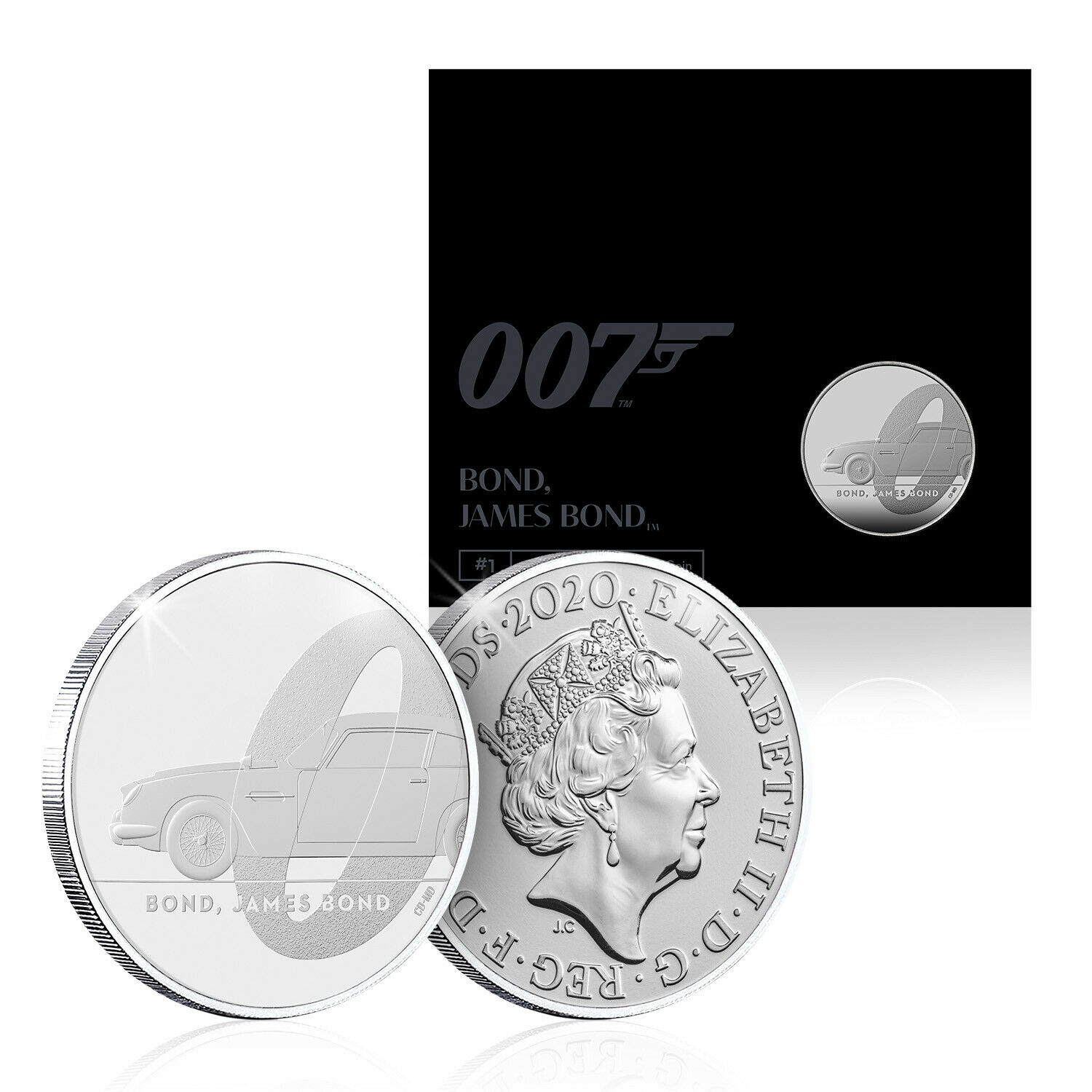 James Bond 007 Coin Royal Mint BU £5 Official Five Pound