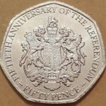 50 Pence - Elizabeth II Referendum Anniversary 2017