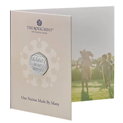 Diversity Built Britain 2020 UK 50p