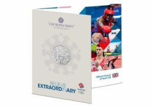 Team GB 2021 UK 50p Brilliant Uncirculated Coin