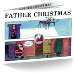 2020 Father Christmas Card Coloured 50p Coin