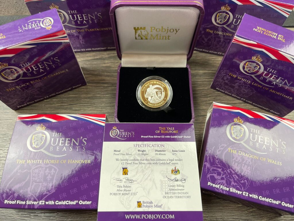 Pobjoy Mint アニバーサリー記念硬貨 queen Pobjoy Mint