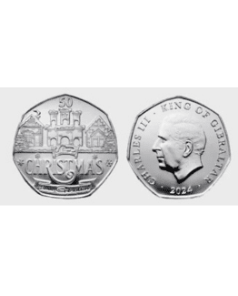 2024 Gibraltar Christmas Circulation 50p