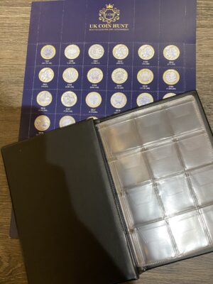 UkCoinHunt Album + 1 Set Of £2 Inserts