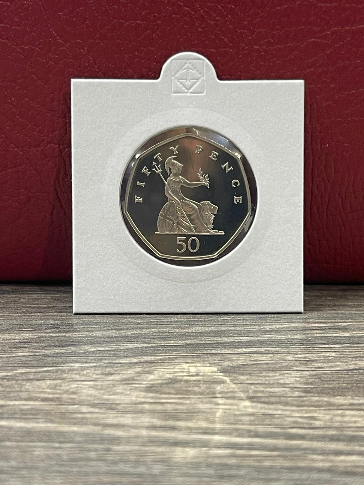 1999 Britannia PROOF 50p coin