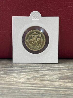 1999 Scottish Rampant Lion PROOF £1 coin