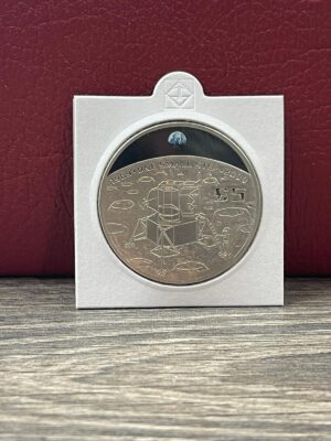 2009 Guernsey Moon Landing PROOF £5 coin