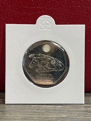 Star Wars 2024 Millennium Falcon 50p Brilliant Uncirculated