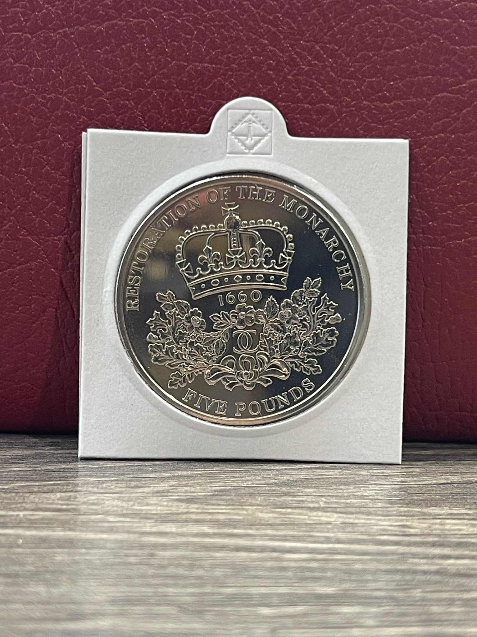 2010 Restoration of Monarchy £5 Brilliant Uncirculated (BUNC)