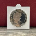 1999 Princess Diana memorial PROOF £5 coin