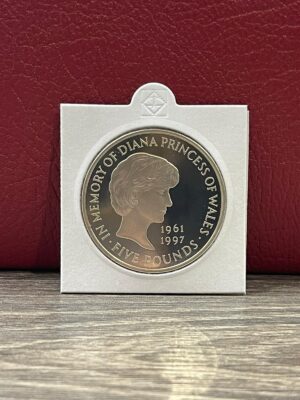 1999 Princess Diana memorial PROOF £5 coin