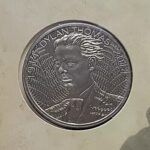 2014 Alderney Dylan Thomas Brilliant Uncirculated Five Pound Coin