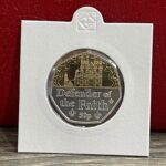 2022 Guernsey Platinum jubilee - Defender Of The Faith Dual Plated 50p
