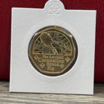 2023 Gold Plated Guernsey The Ancient Coronation Spoon 50p