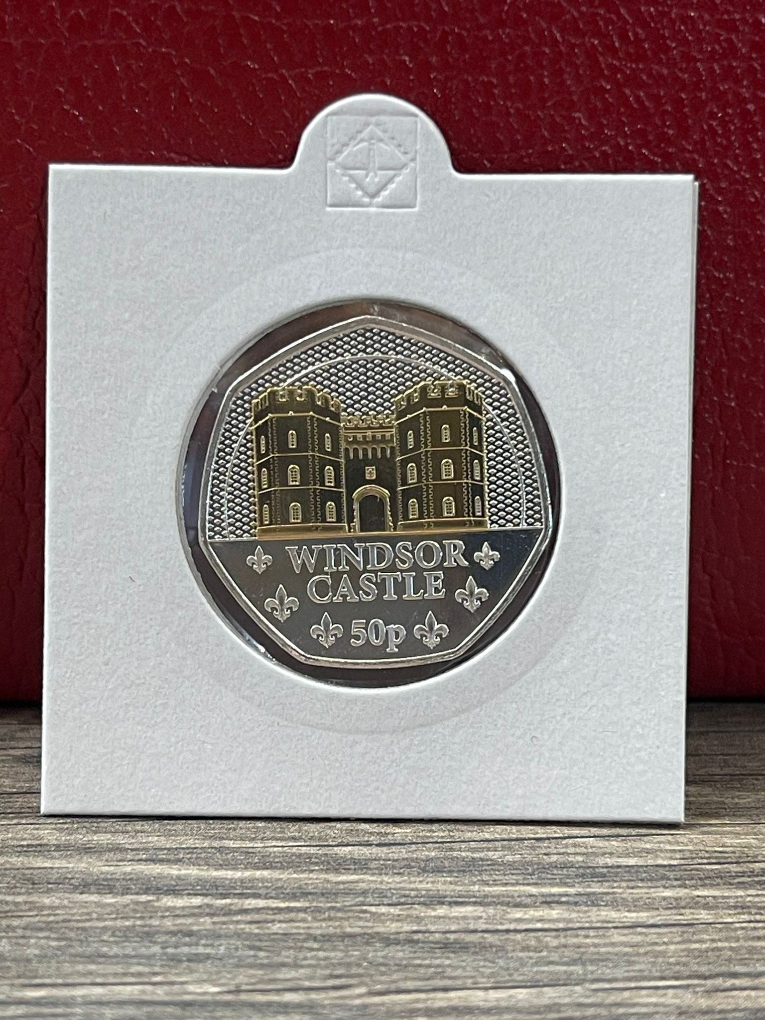 2023 Jersey Windsor Castle 50p