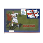 2002 England Football coin cover with £1 coin