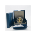 2012 Queen Elizabeth II Diamond Jubilee Five Pound Crown Gold Plated Silver Proof Coin